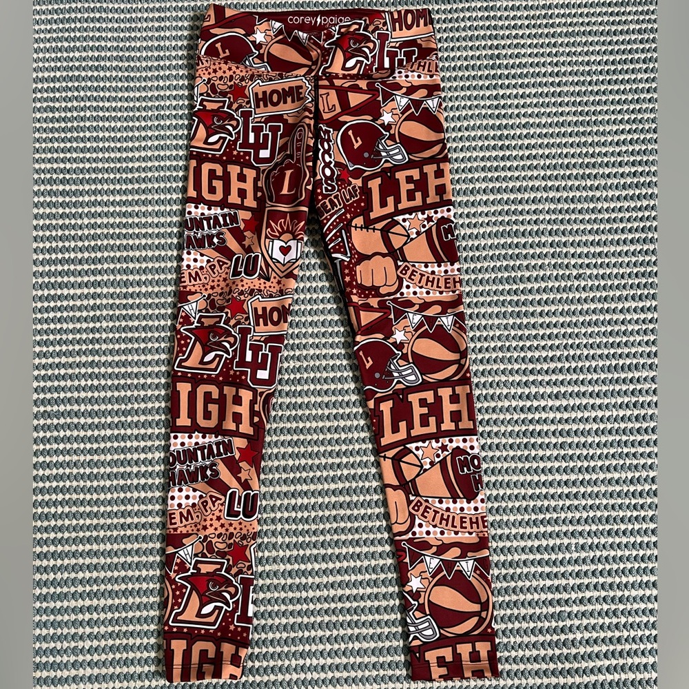 Lehigh Graphic Leggings, Size S